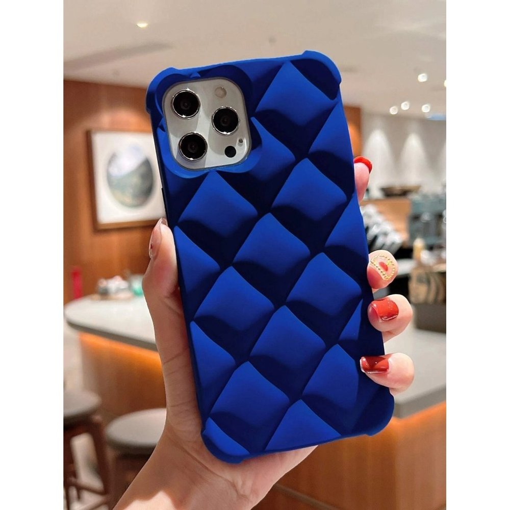 Solid Case for Apple iPhones (Blue)
